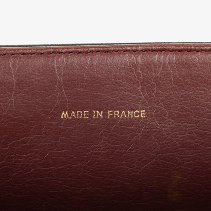 Chanel Classic Full Flap Bag aus schwarzem gestepptem Lammleder mit 24K vergoldeter Hardware
