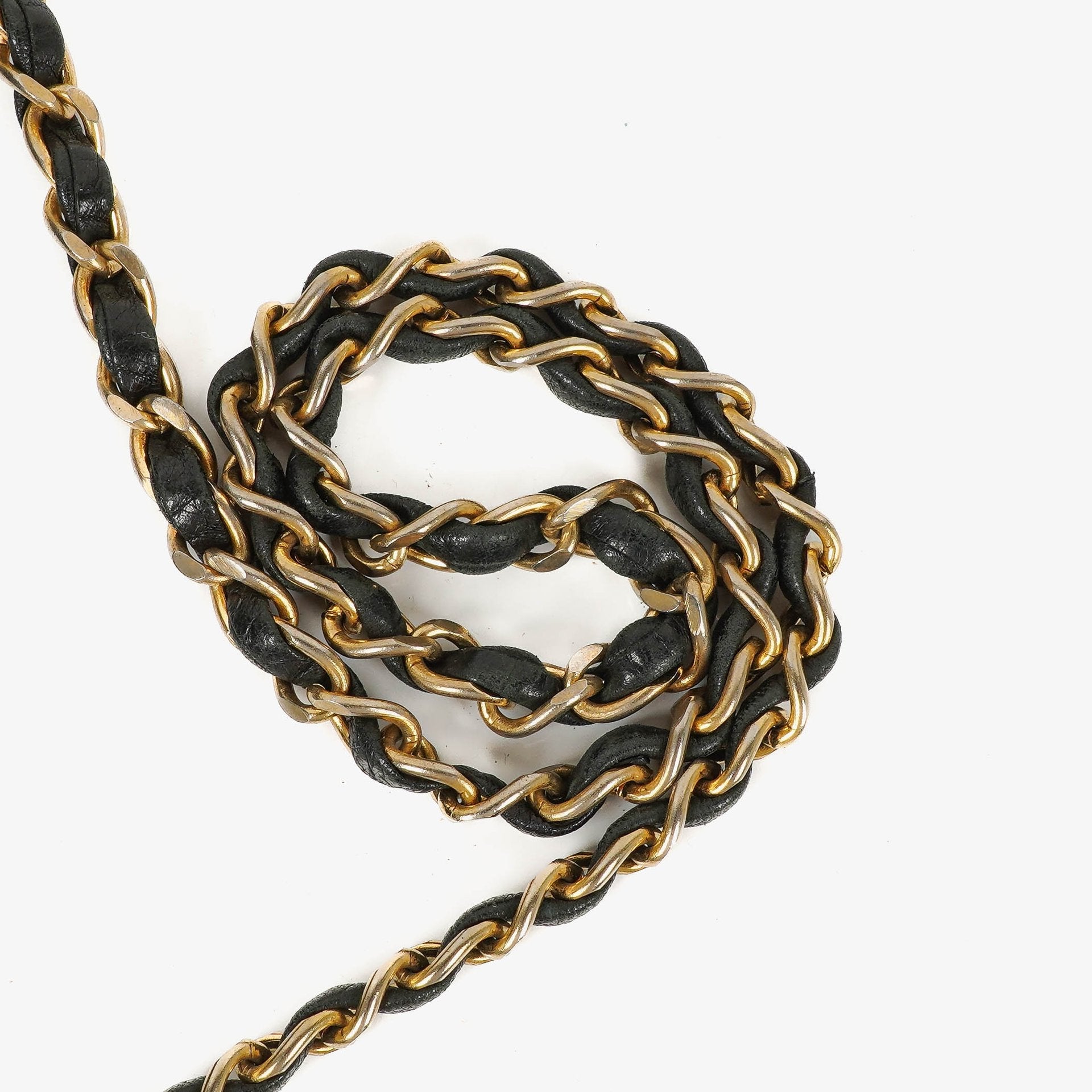 Chanel Classic Full Flap Tasche aus schwarzem gestepptem Lammleder mit 24K vergoldeten Beschlägen