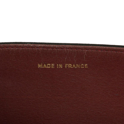Chanel Classic Full Flap Bag aus schwarzem gestepptem Wildleder
