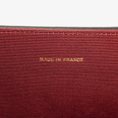 Chanel Classic Half Moon Flap Bag aus schwarzem Lammleder mit 24K vergoldeten Beschlägen