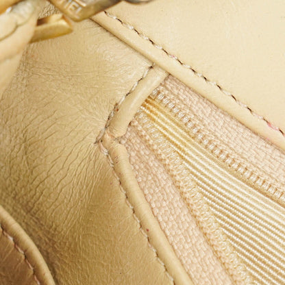 Chanel Classic Single Flap Tasche aus beigem gestepptem Lammleder mit 24K vergoldeter Hardware