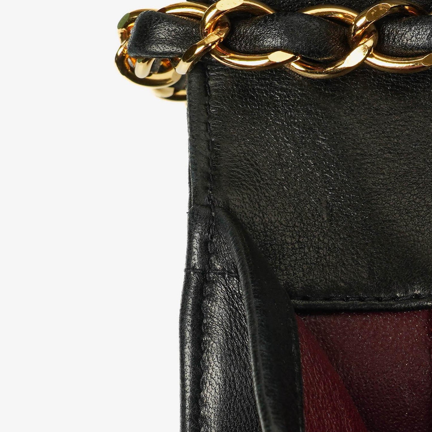 Chanel Classic Single Flap Tasche aus schwarzem gestepptem Lammleder mit 24K vergoldeter Hardware