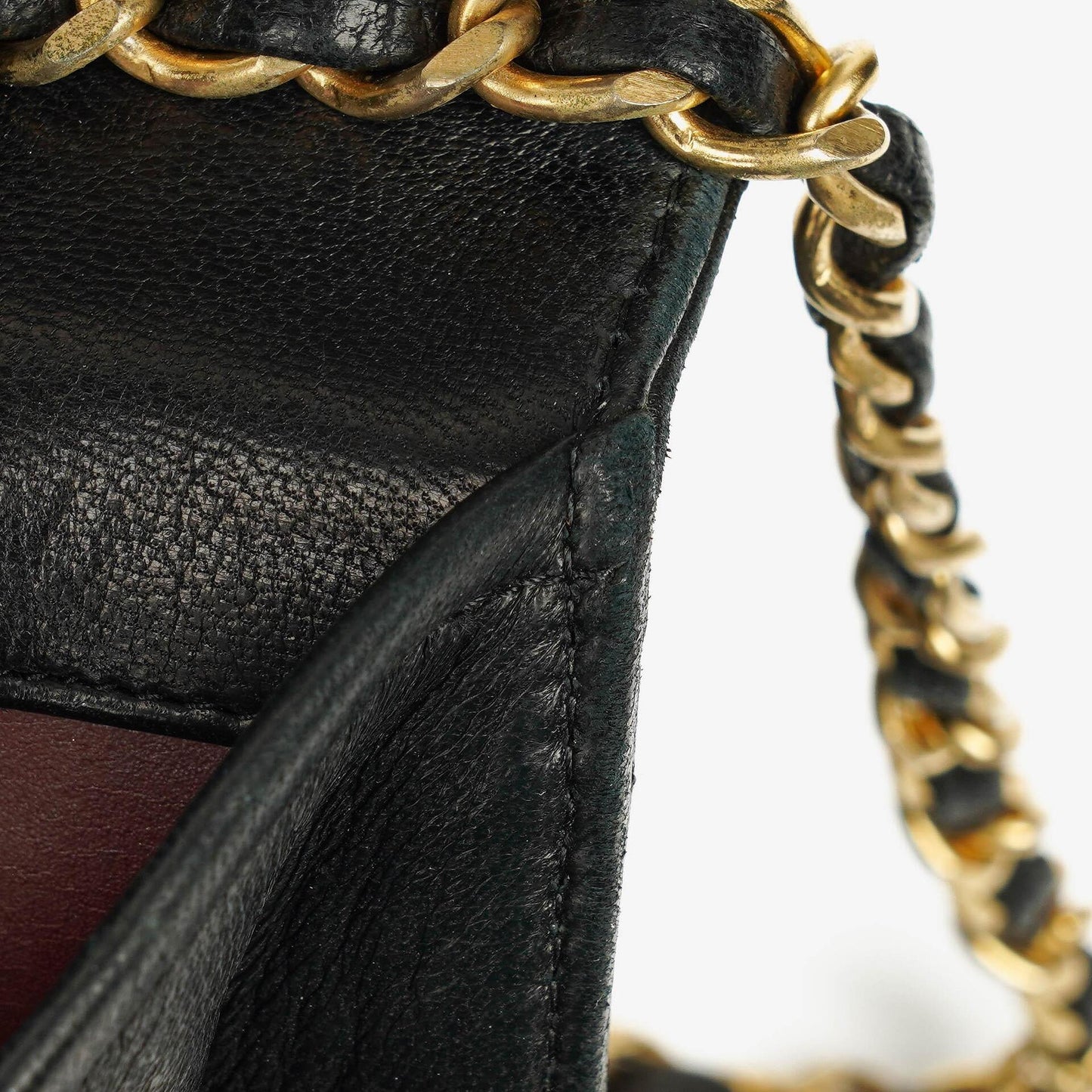 Chanel Classic Single Flap Tasche aus schwarzem gestepptem Lammleder mit 24K vergoldeten Beschlägen