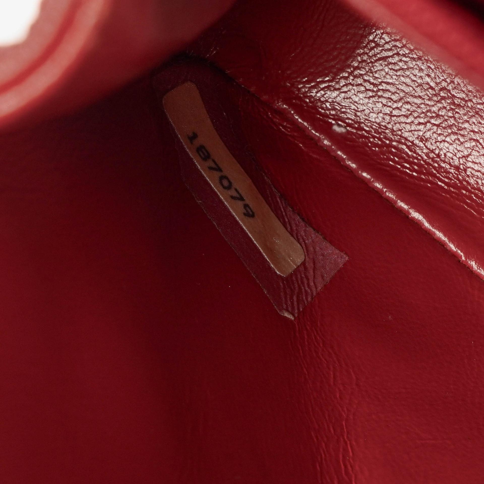 Chanel Classic Single Flap Bag aus gestepptem Lammleder mit 24K vergoldeter Hardware