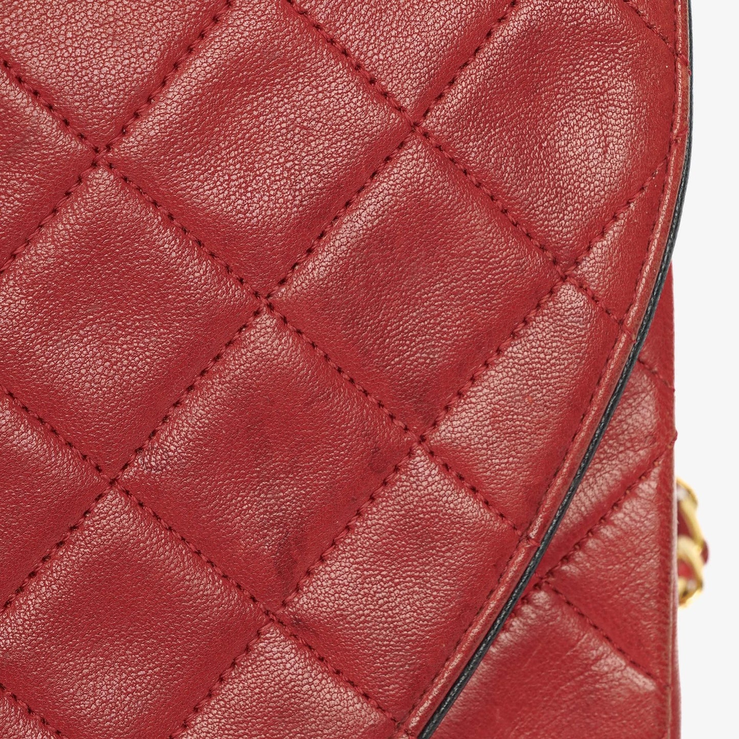 Chanel Classic Single Flap Bag aus gestepptem Lammleder mit 24K vergoldeter Hardware