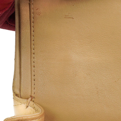 Chanel Classic Kleine Double Flap Tasche aus beigem gestepptem Lammleder mit 24K vergoldeter Hardware