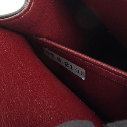 Chanel Klassische Kleine Doppelklappen-Tasche aus schwarzem, gestepptem Lammleder und 24K vergoldeten Beschlägen