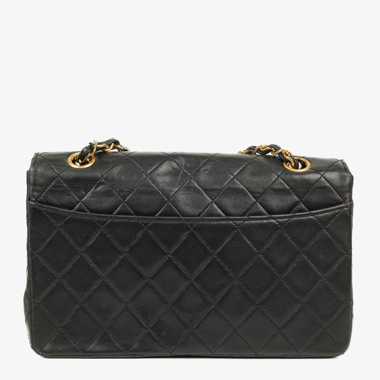 CHANEL Classic Kleine Flap Tasche aus Lammleder mit 24K vergoldeter Hardware