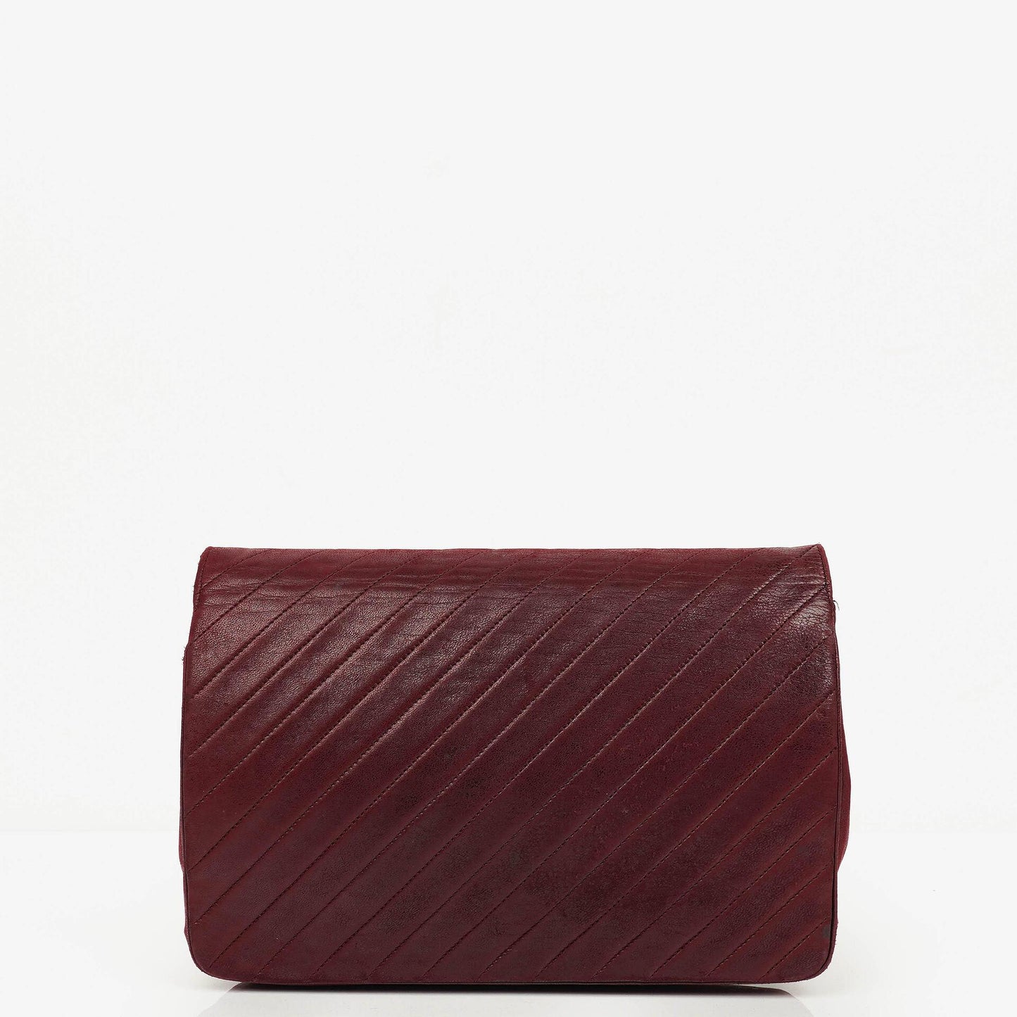 Chanel Klassische Diagonal Gesteppt Lammleder Einzelklappe Tasche mit 24K Vergoldeter Hardware