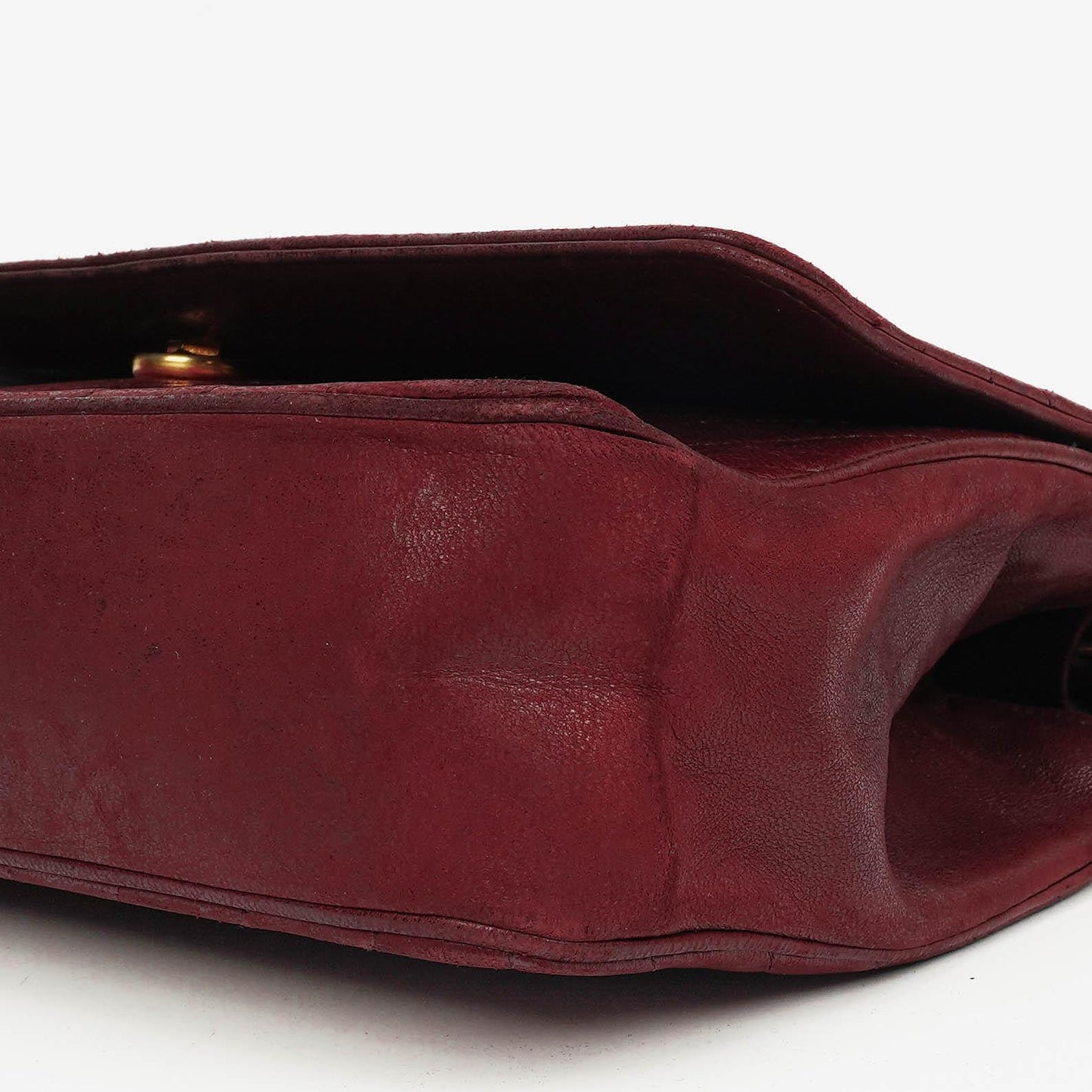 Chanel Klassische Diagonal Gesteppt Lammleder Einzelklappe Tasche mit 24K Vergoldeter Hardware