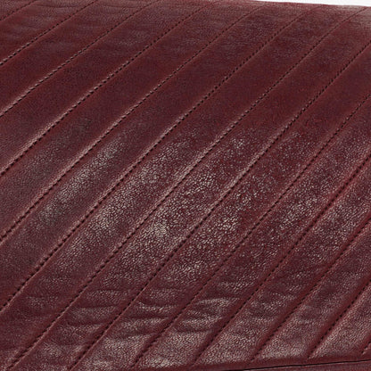Chanel Klassische Diagonal Gesteppt Lammleder Einzelklappe Tasche mit 24K Vergoldeter Hardware