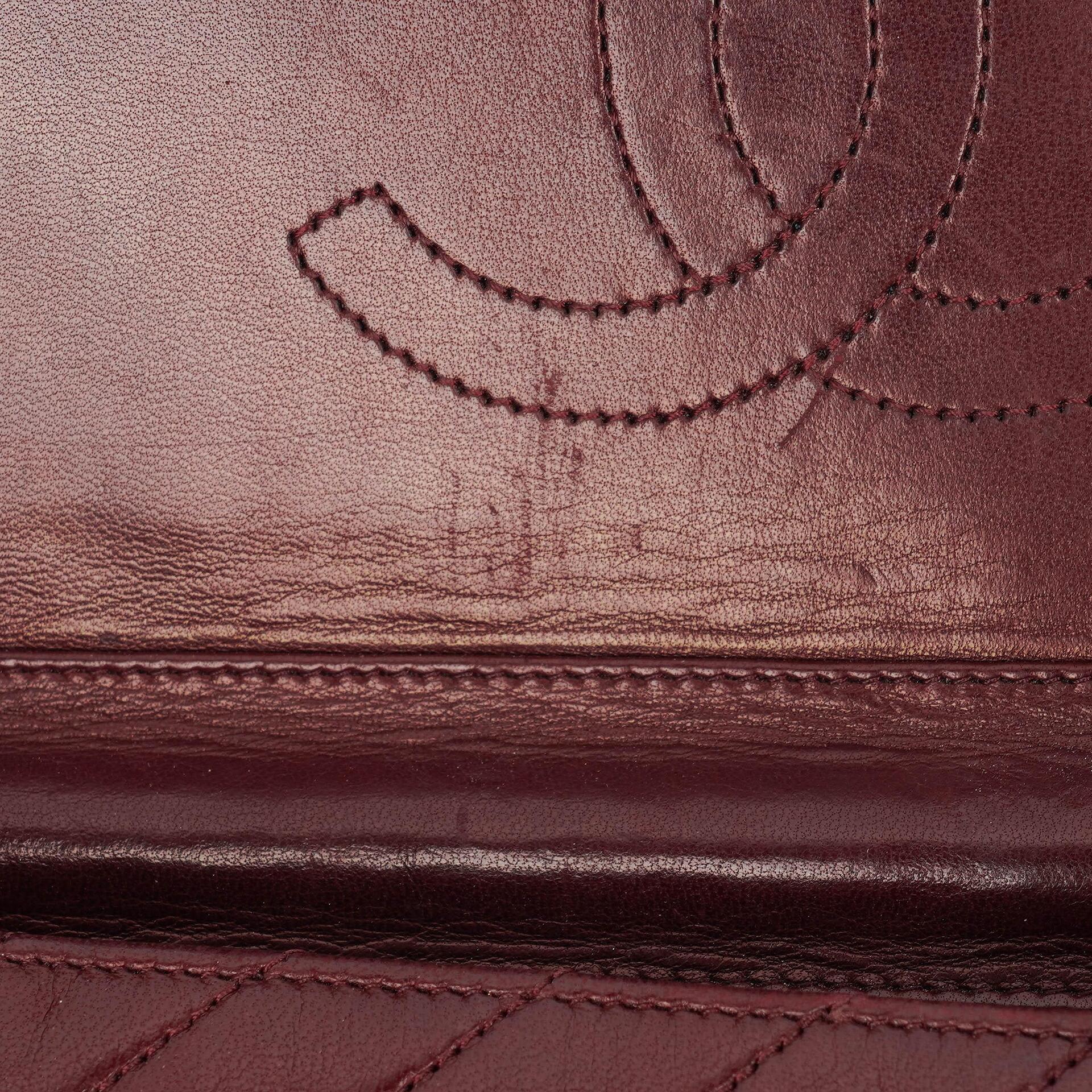Chanel Klassische Diagonal Gesteppt Lammleder Einzelklappe Tasche mit 24K Vergoldeter Hardware