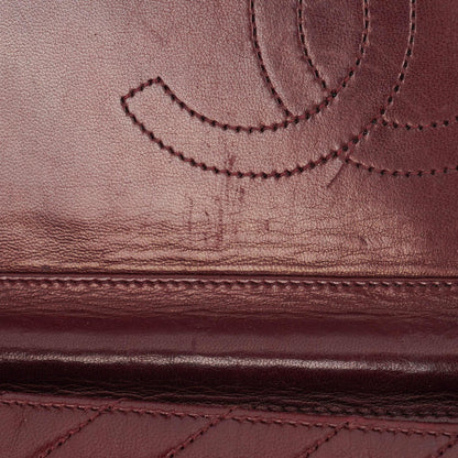 Chanel Klassische Diagonal Gesteppt Lammleder Einzelklappe Tasche mit 24K Vergoldeter Hardware