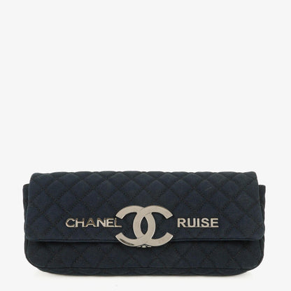 Chanel Cruise Line Clutch in Navy