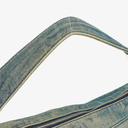 Chanel Denim CC kleine Hobo Tasche