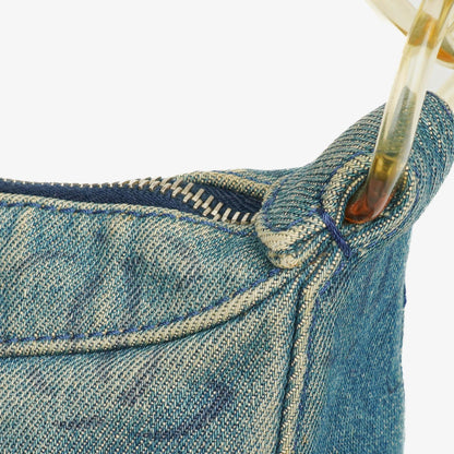Chanel Denim CC kleine Hobo Tasche