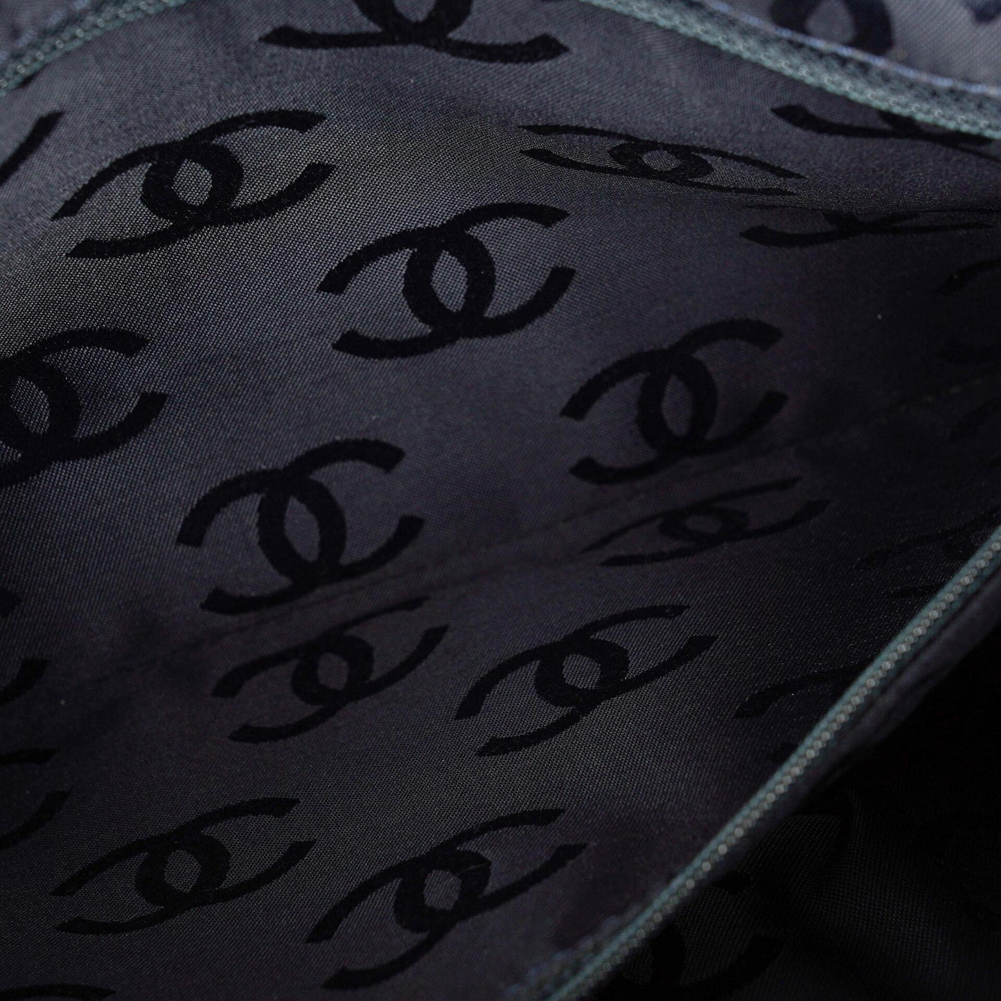 Chanel Denim CC kleine Hobo Tasche