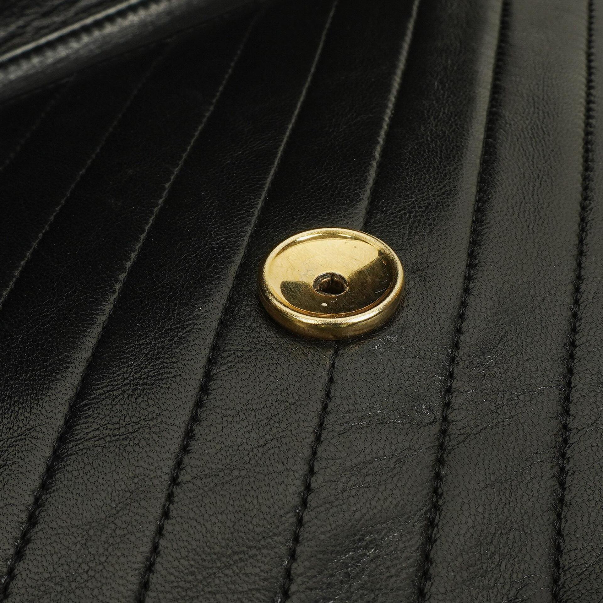 Chanel Diagonal Medium Classic Single Flap Tasche aus schwarzem gestepptem Lammleder mit 24K vergoldeter Hardware