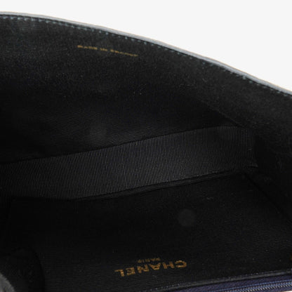 Chanel Small Classic Single Flap Tasche aus diagonal gestepptem Lammleder mit 24K vergoldeten Beschlägen