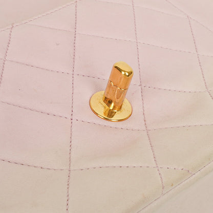 Chanel Diana Vintage Medium Flap Tasche aus gestepptem Lammleder mit 24K vergoldeter Hardware