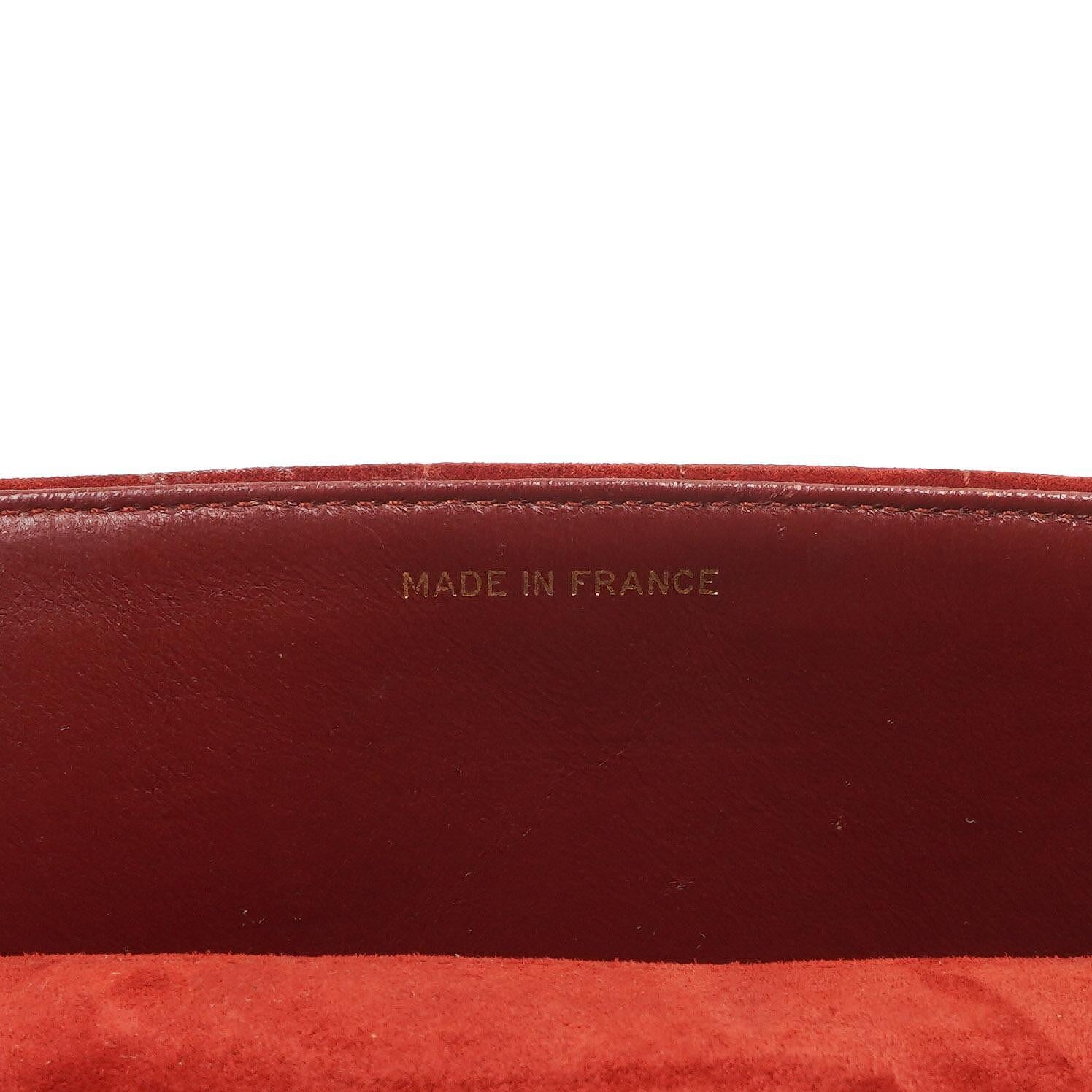 Chanel Diana Vertikale Gequiltete Single Flap Bag Weinrot Wildleder 24K Vergoldete Hardware