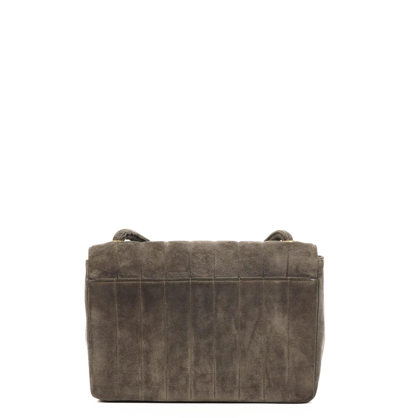Chanel Diana Vertical Single Flap Bag, Gestepptes Leder, 24K Goldplattierte Hardware