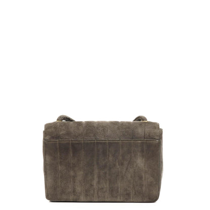 Chanel Diana Vertical Single Flap Bag, Gestepptes Leder, 24K Goldplattierte Hardware