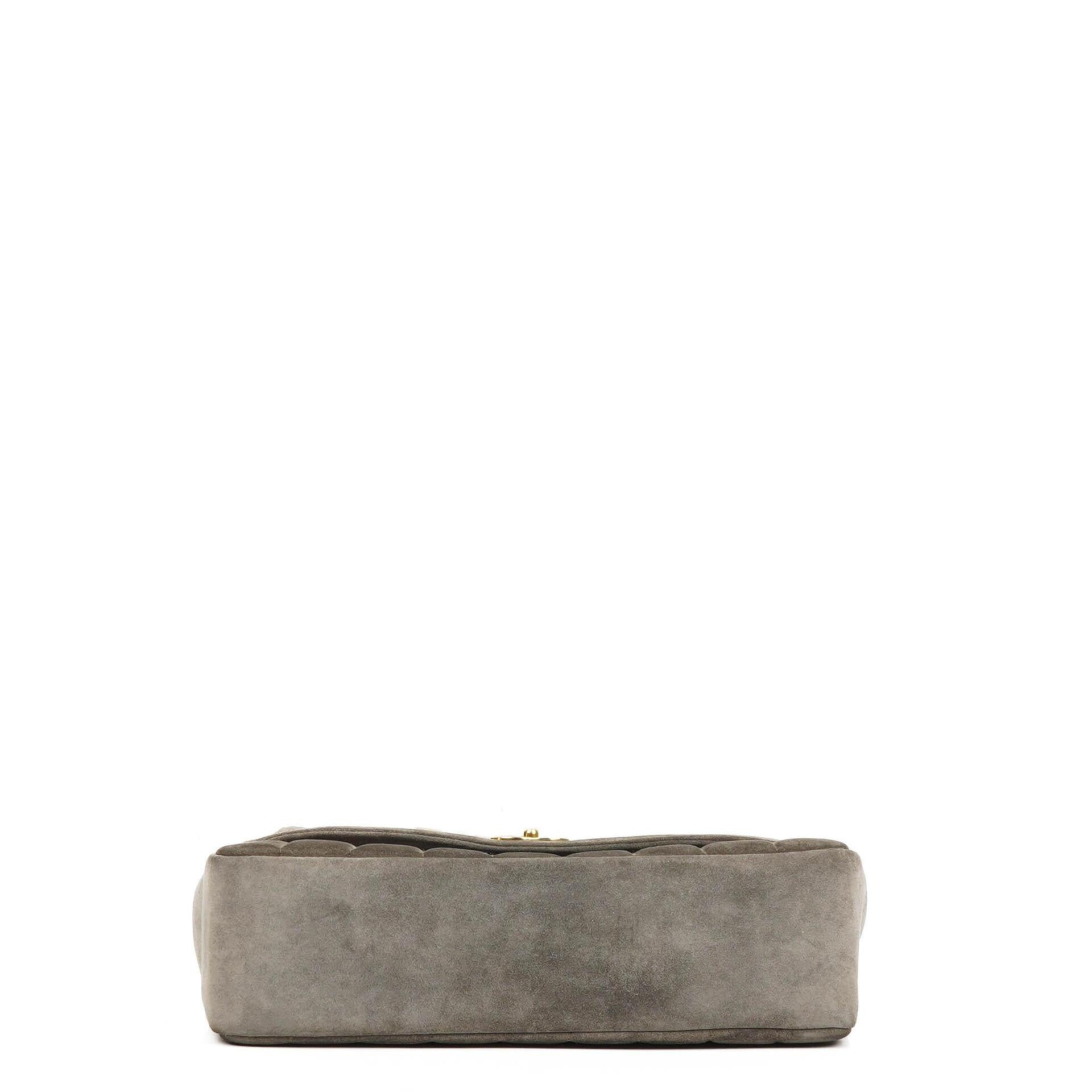 Chanel Diana Vertical Single Flap Bag, Gestepptes Leder, 24K Goldplattierte Hardware