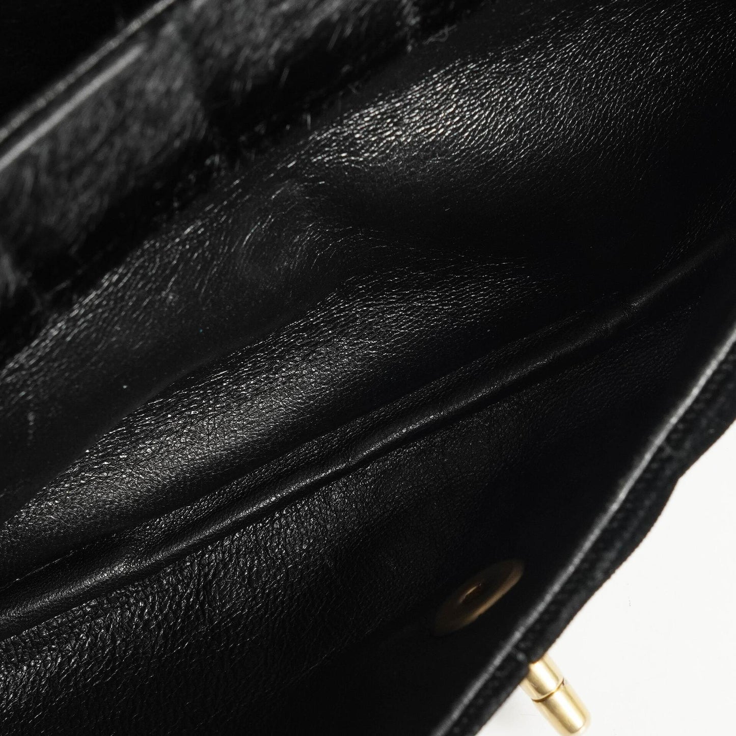 Chanel East West Flap Bag aus Ponyhaar Samt Schokoladenriegel mit goldfarbener Hardware