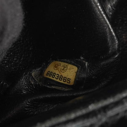 Chanel East West Flap Bag aus Ponyhaar Samt Schokoladenriegel mit goldfarbener Hardware