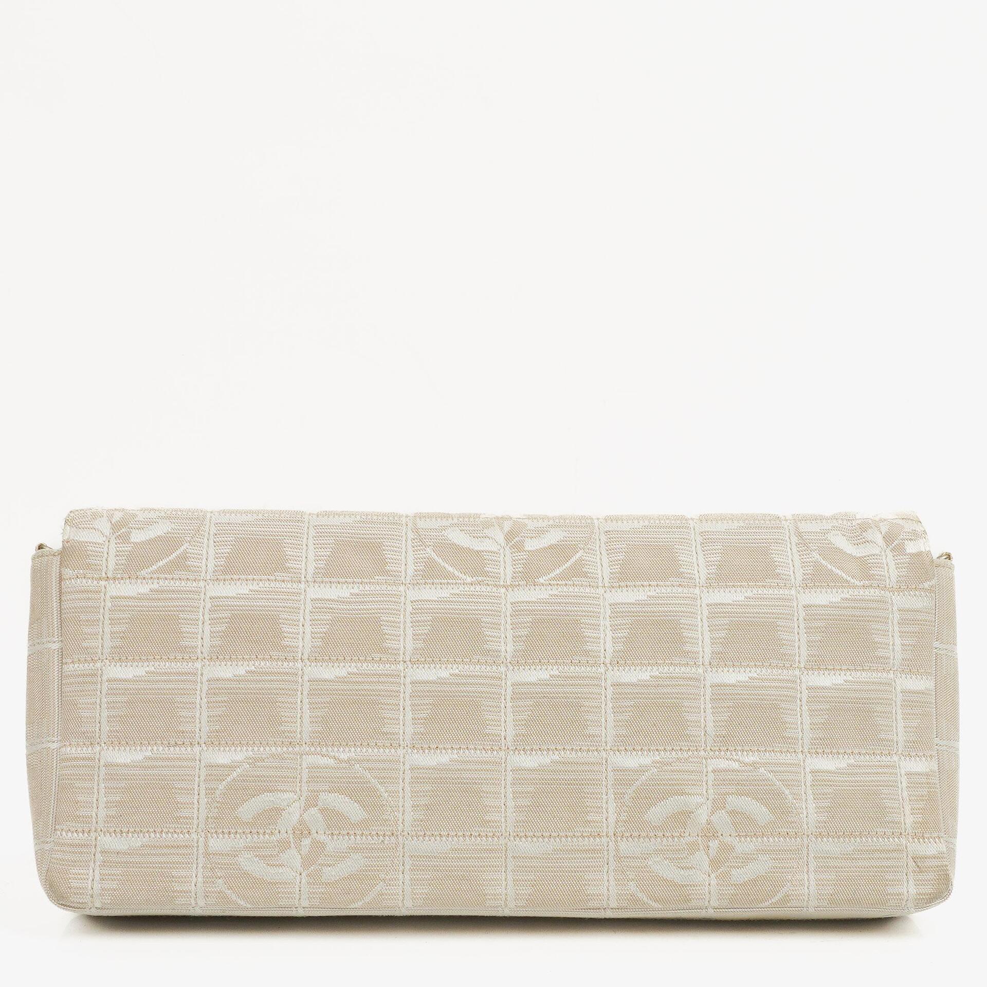 Chanel East West Travel Line Chocolate Bar Flap Tasche