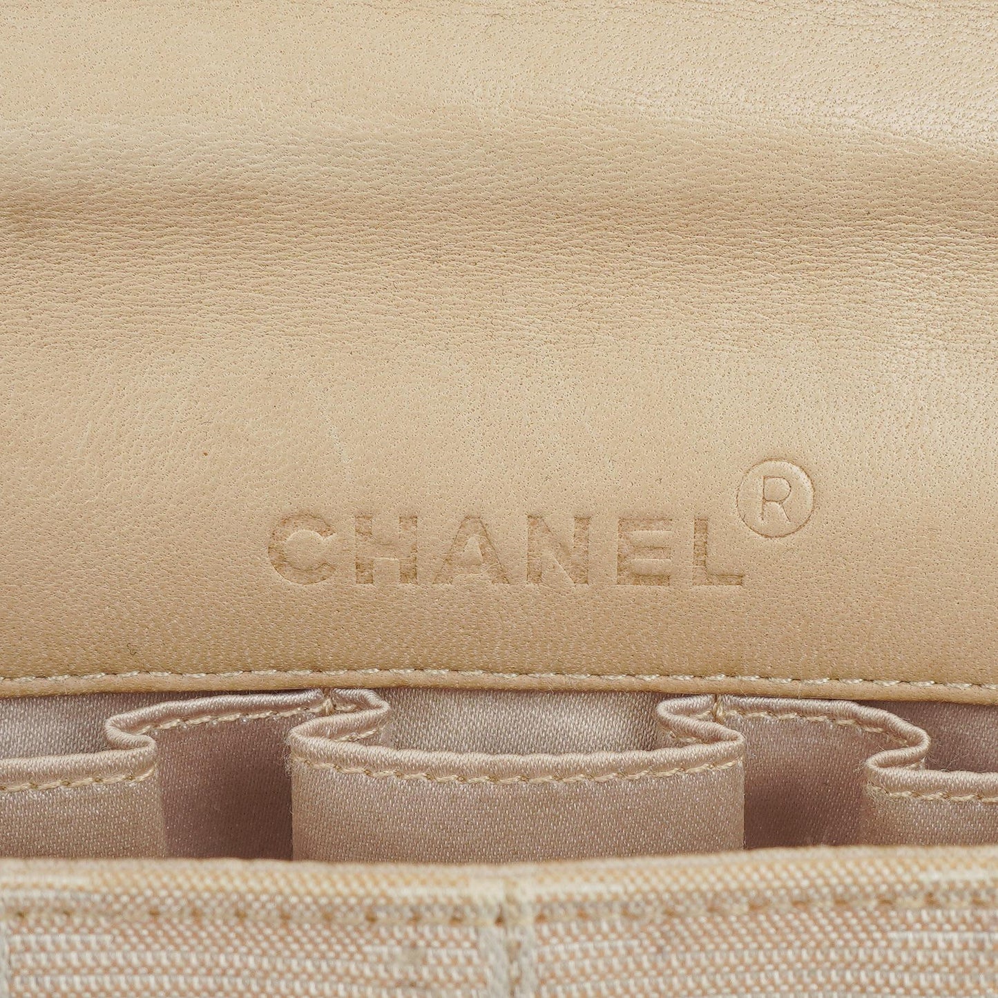 Chanel East West Travel Line Chocolate Bar Flap Tasche