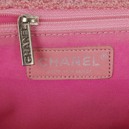 Chanel Easy Tweed Jumbo Pink 2.55 Reissue Messenger Flap Bag