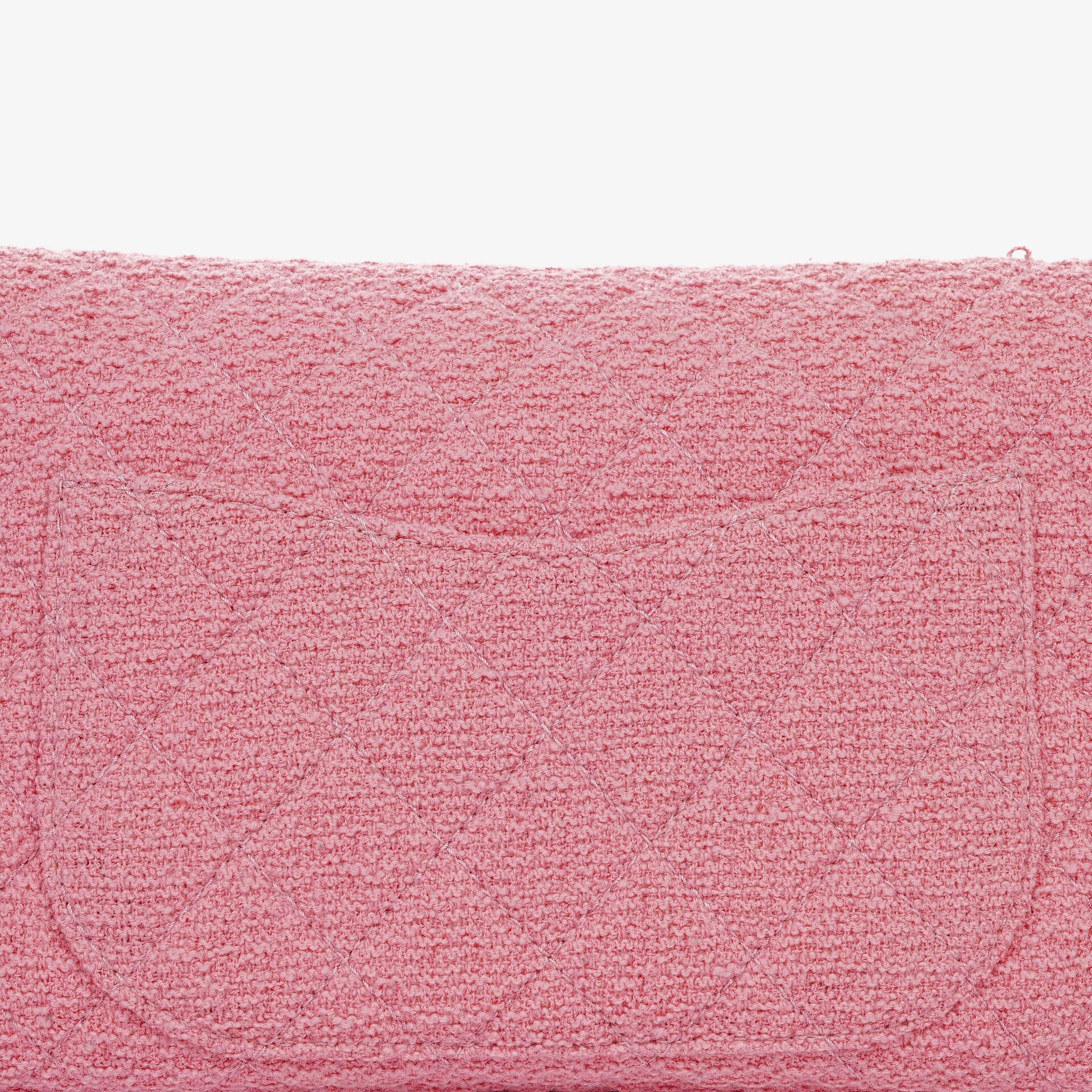 Chanel Easy Tweed Jumbo Pink 2.55 Reissue Messenger Flap Bag