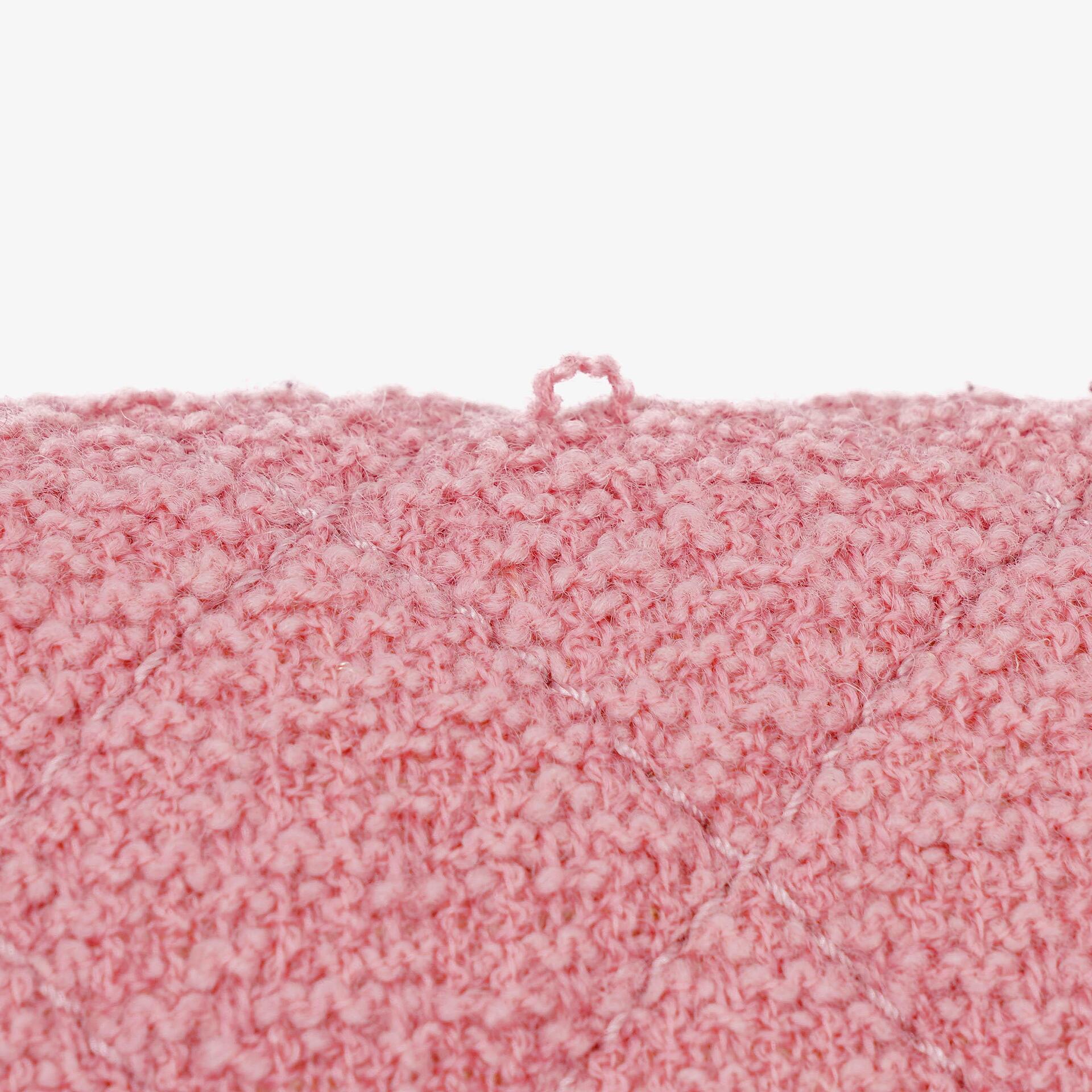 Chanel Easy Tweed Jumbo Pink 2.55 Reissue Messenger Flap Bag