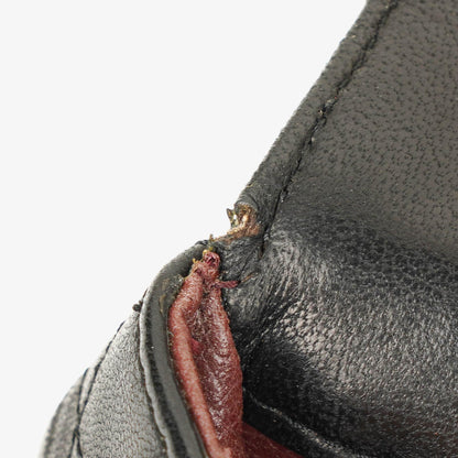 Chanel Envelope Flap Tasche Schwarz Gepolstertes Lammleder mit 24K Vergoldeten Beschlägen