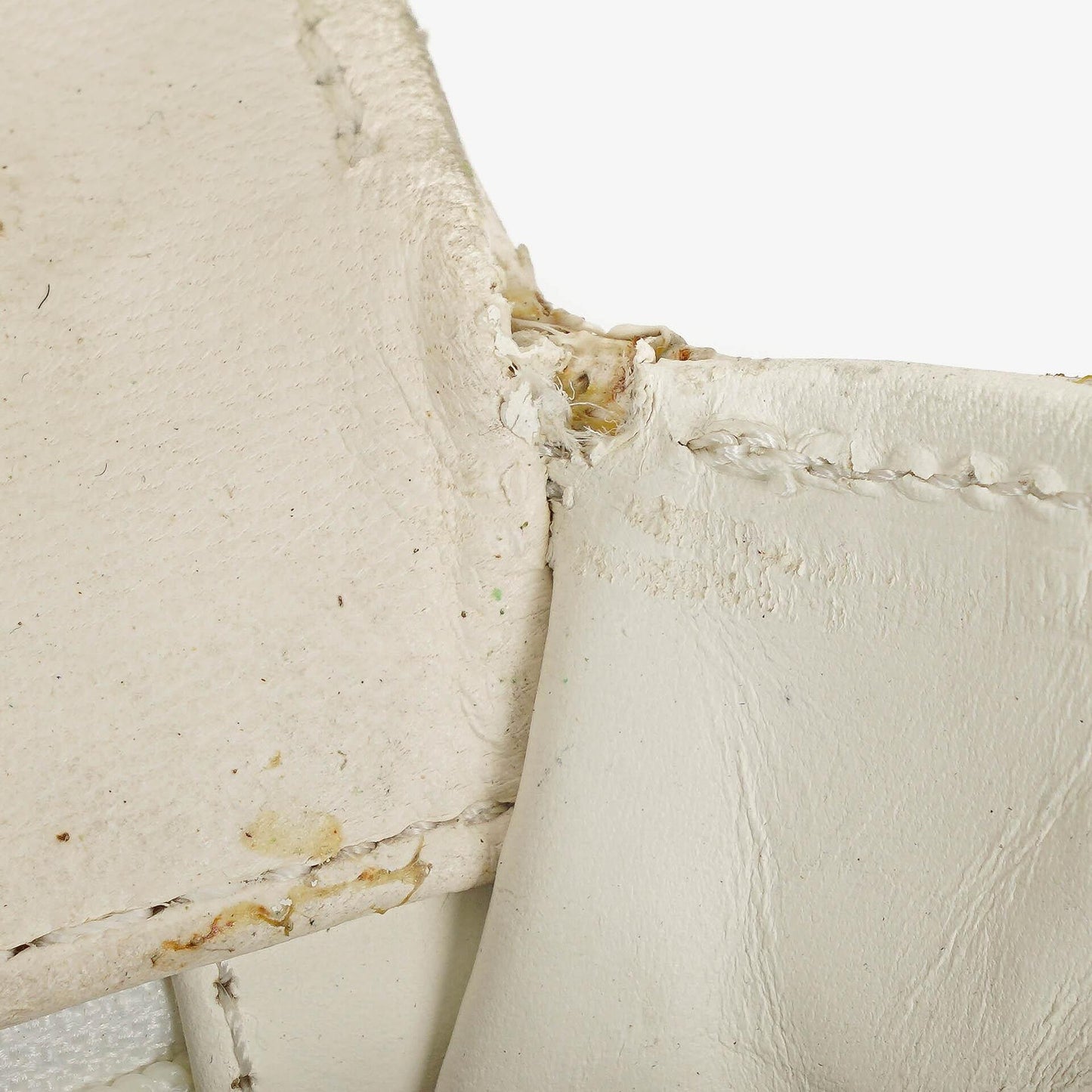 Chanel Umschlagklappe Tasche Weiß Gesteppt Lammleder mit 24K Vergoldeter Hardware