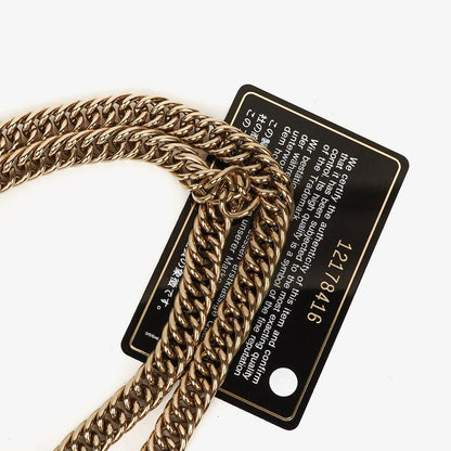 Chanel Evening Star East West Flap Bag aus weißem gestepptem Patentleder