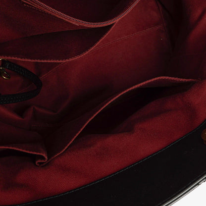 Chanel Große Tote Tasche mit Fronttasche aus glänzendem gestepptem Kalbsleder mit goldfarbenen Beschlägen 2014/2015