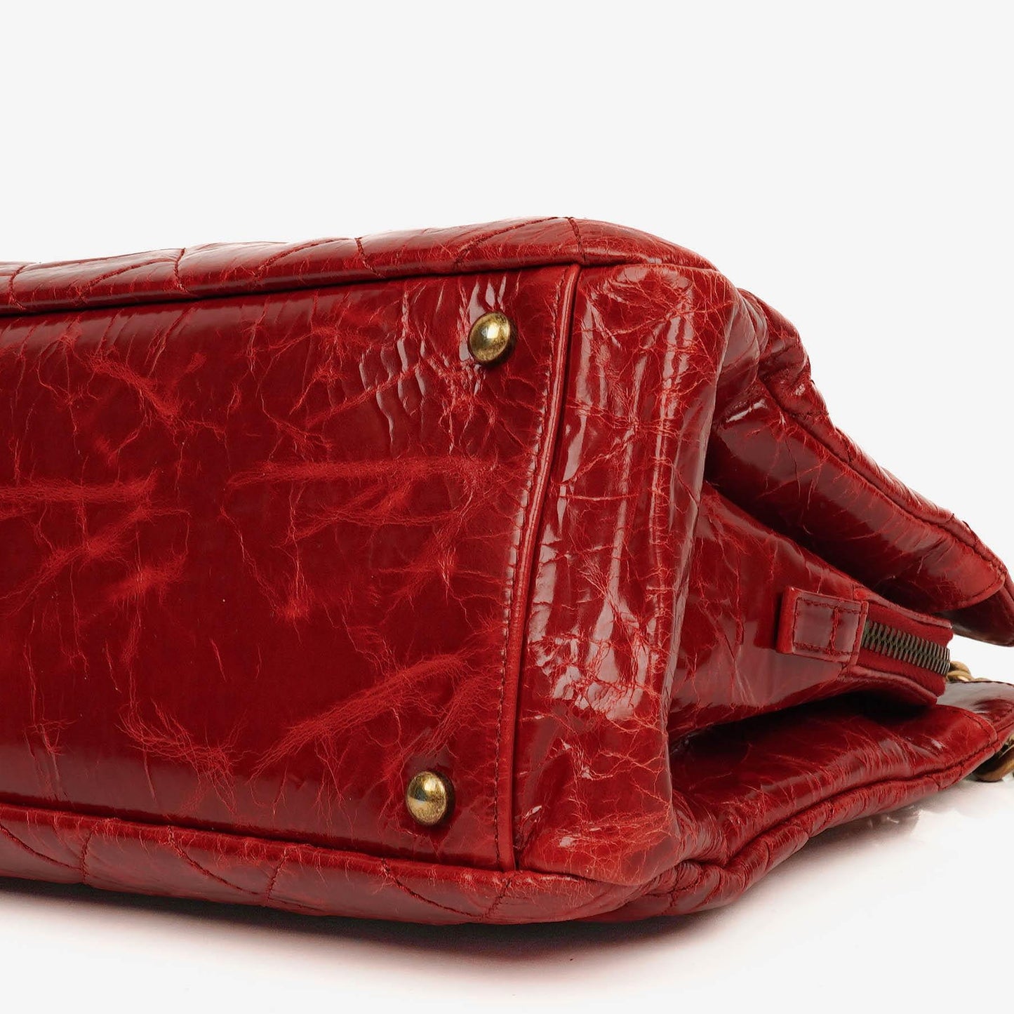 Chanel Reissue Tote Bag aus glänzendem Crackled-Kalbsleder