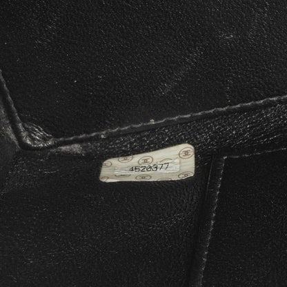 Chanel Große Einkaufstasche Gepolstertes Lammleder Goldfarbene Hardware