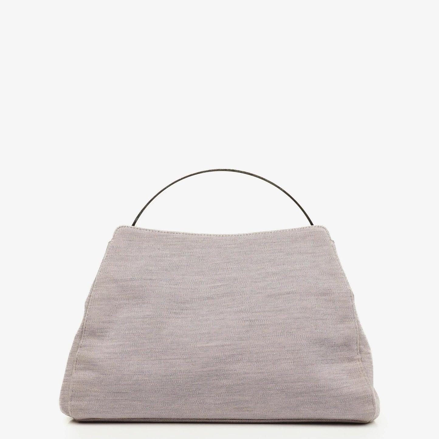 Chanel Top Handle Tasche aus Jersey und Metall