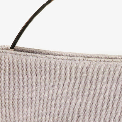 Chanel Top Handle Tasche aus Jersey und Metall