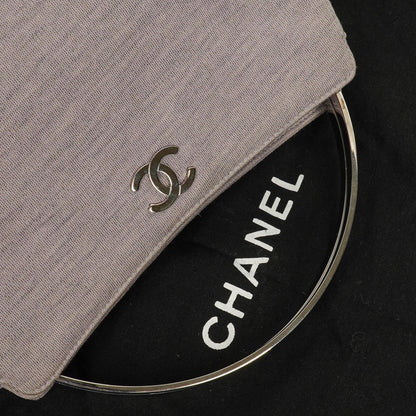 Chanel Top Handle Tasche aus Jersey und Metall