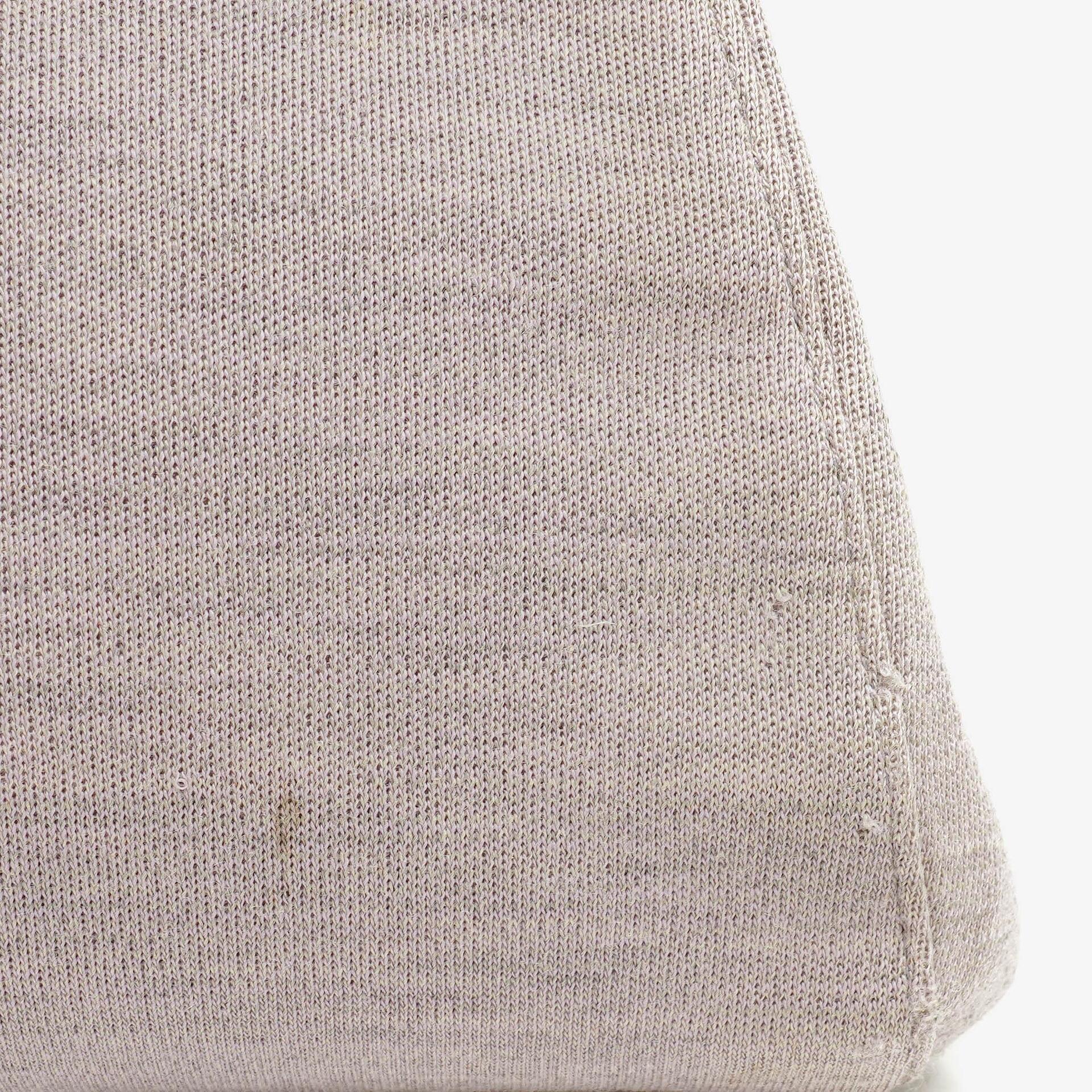 Chanel Top Handle Tasche aus Jersey und Metall