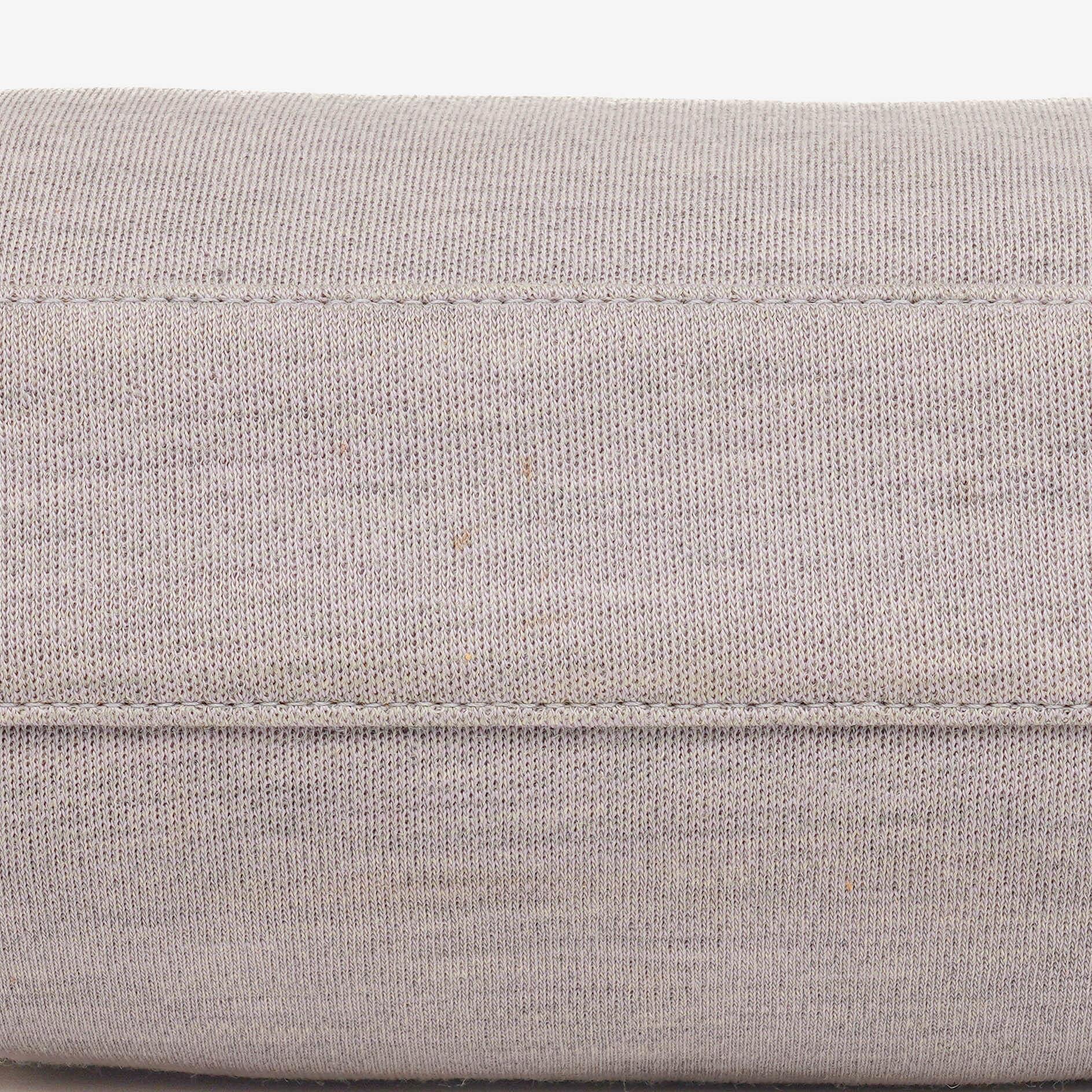 Chanel Top Handle Tasche aus Jersey und Metall