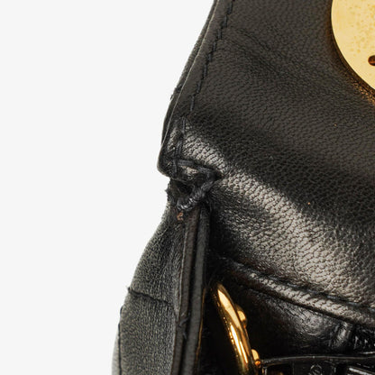 Chanel Jumbo CC Classic Single Flap Maxi Logo Tasche aus schwarzem gestepptem Lammleder mit 24K vergoldeten Beschlägen