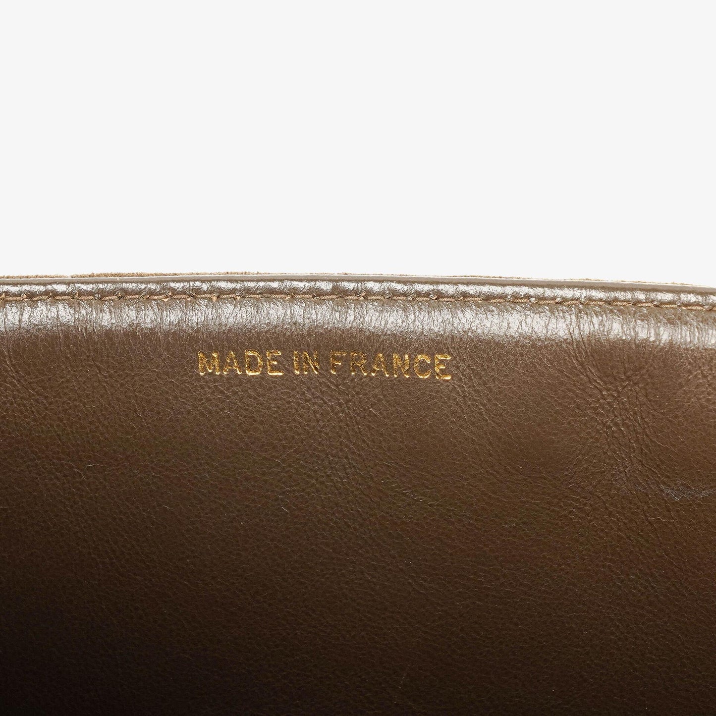Chanel Jumbo CC Vertical Flap Bag aus gestepptem Wildleder mit 24K vergoldeter Hardware