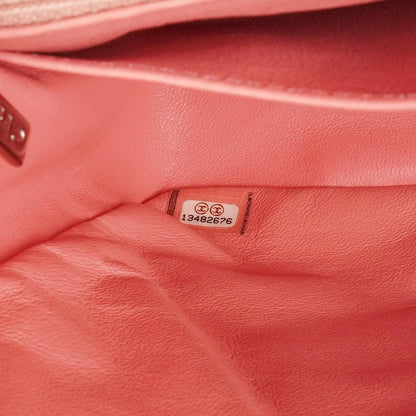 Chanel Jumbo Classic Single Flap Tasche aus gestepptem Chevron-Lackleder mit silberfarbener Hardware