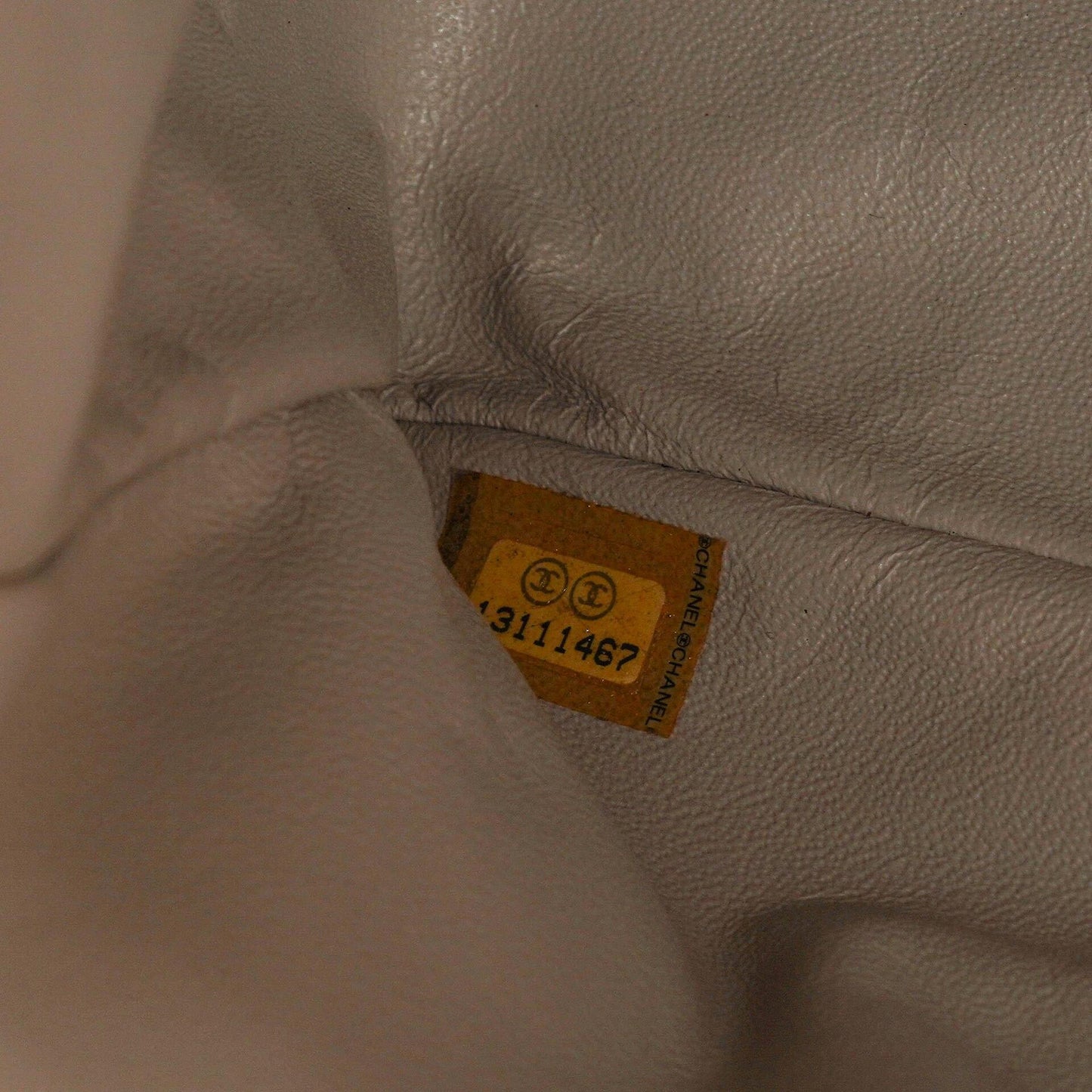 Chanel Jumbo Classic Single Flap Bag aus Jersey mit silberfarbenen Beschlägen